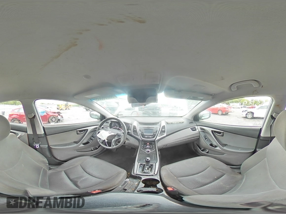 2015 Hyundai Elantra SE z VIN 5NPDH4AE0FH600749, wystawiony jako Copart lot #56636655 z przebiegiem 148 740 mil mil oraz Szkoda całkowita • Salvage title. Historia ofert i sprzedaży dostępna na DreamBid. Obrazek 14.