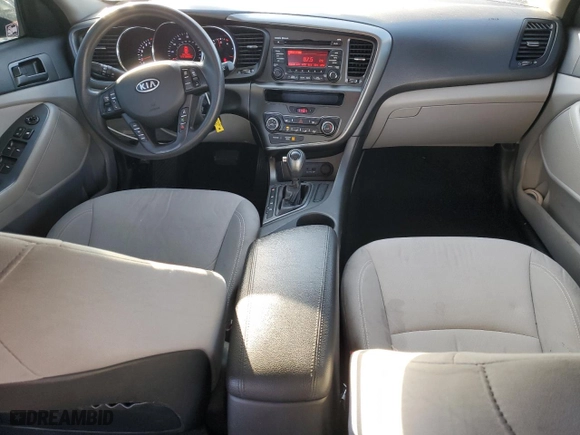 2012 Kia Optima LX with VIN KNAGM4A70C5283817, listed as a Copart auction lot 49961795 with 204,942 mi miles and Salvage Title. Bid and sale history available at carsss.com. Image 8.