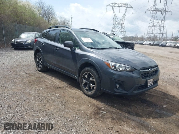 2020 Subaru Crosstrek Premium with VIN JF2GTAEC6L8202279, listed as a IAAI auction lot 41923723 with 49,734 mi miles. Bid and sale history available at carsss.com. Image 1.