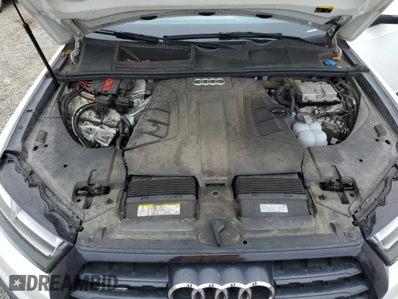 2019 Audi Q7 Premium Plus with VIN WA1LAAF70KD047717, listed as a Copart auction lot 59835635 with Not provided miles and Salvage title. Bid and sale history available at DreamBid. Image 12.