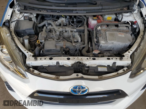 2016 Toyota Prius One z VIN JTDKDTB37G1125328, wystawiony jako Copart lot #53269985 z przebiegiem 86 924 mil mil oraz Czysty tytuł • Clean title. Historia ofert i sprzedaży dostępna na DreamBid. Obrazek 11.