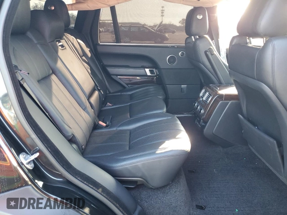 2017 Land Rover Range Rover with VIN SALGS5FE2HA322100, listed as a Copart auction lot 84340194 with 77,364 mi miles and Salvage title. Bid and sale history available at DreamBid. Image 11.