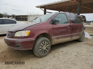 2002 Toyota Sienna CE with VIN 4T3ZF19C72U462322, listed as a Copart auction lot 47813745 with 0 mi miles and Salvage Title. Bid and sale history available at carsss.com. Image 1.