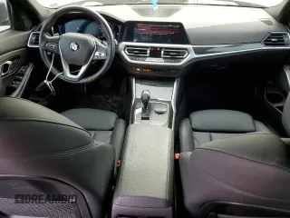 2020 BMW 3 Series 330i xDrive with VIN 3MW5R7J01L8B21498, listed as a Copart auction lot 49526285 with 76,575 mi miles and Salvage Title. Bid and sale history available at carsss.com. Image 8.