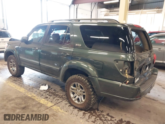 2006 Toyota Sequoia SR5 with VIN 5TDBT44A16S262643, listed as a IAAI auction lot 41658275 with 403,034 mi miles and . Bid and sale history available at DreamBid. Image 3.