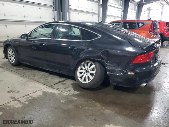 2014 Audi A7 3.0 Premium Plus with VIN WAUWGAFC2EN082639, listed as a Copart auction lot 50797845 with 181,685 mi miles and Salvage Title. Bid and sale history available at carsss.com. Image 2.