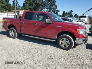 2013 Ford F-150 XL with VIN 1FTFW1EF1DFA75532, listed as a Copart auction lot 64324395 with 135,654 mi miles and Salvage title. Bid and sale history available at DreamBid. Image 4.