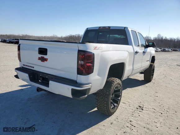 2017 Chevrolet Silverado 1500 LT with VIN 1GCVKREC4HZ389885, listed as a Copart auction lot 46061375 with 84,629 mi miles and Salvage Title. Bid and sale history available at carsss.com. Image 3.