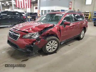 2018 Subaru Outback Premium z VIN 4S4BSAFC1J3348699, wystawiony jako Copart lot #60791625 z przebiegiem 142 421 mil mil oraz Szkoda całkowita • Salvage title. Historia ofert i sprzedaży dostępna na DreamBid. Obrazek 1.