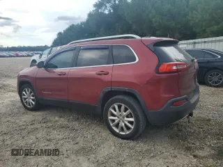 2014 Jeep Cherokee Limited с VIN 1C4PJLDB3EW225946, выставлен на аукционе Copart как лот 66190175 с пробегом Не указан миль и Чистый • Clean title. История ставок и продаж доступна на DreamBid. Изображение 2.