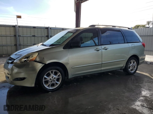 2006 Toyota Sienna CE with VIN 5TDZA23C76S432631, listed as a Copart auction lot 87397654 with 136,734 mi miles and Salvage Title. Bid and sale history available at carsss.com. Image 1.