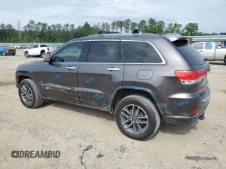 2019 Jeep Grand Cherokee Limited with VIN 1C4RJFBG9KC713711, listed as a Copart auction lot 55688685 with 105,205 mi miles and Salvage title. Bid and sale history available at DreamBid. Image 2.