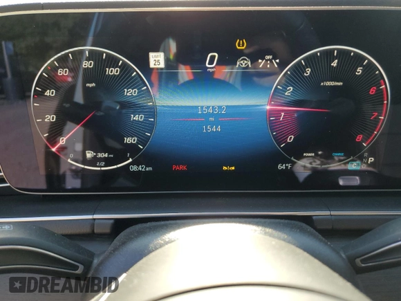 2025 Mercedes-Benz GLS 450 z VIN 4JGFF5KE9SB365827, wystawiony jako Copart lot #57504285 z przebiegiem 1 544 mil mil oraz Szkoda całkowita • Salvage title. Historia ofert i sprzedaży dostępna na DreamBid. Obrazek 9.
