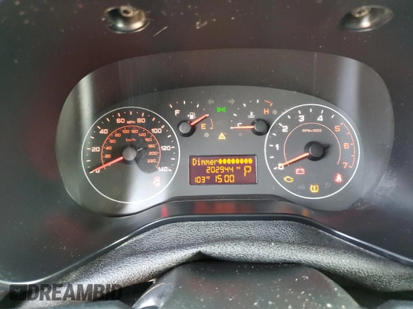 2020 Ram ProMaster City Cargo Tradesman with VIN ZFBHRFAB3L6P17119, listed as a Copart auction lot 64652614 with 202,944 mi miles and Clean Title. Bid and sale history available at DreamBid. Image 9.