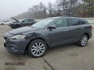 2014 Mazda CX-9 Grand Touring with VIN JM3TB3DV3E0434202, listed as a Copart auction lot 50893785 with 93,757 mi miles and Salvage Title. Bid and sale history available at DreamBid. Image 1.