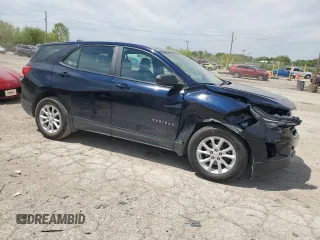 2021 Chevrolet Equinox LS z VIN 3GNAXHEV6MS128087, wystawiony jako Copart lot #55735225 z przebiegiem 24 368 mil mil oraz Szkoda całkowita • Salvage title. Historia ofert i sprzedaży dostępna na DreamBid. Obrazek 4.