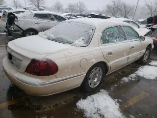 1998 Lincoln Continental with VIN 1LNFM97V7WY742356, listed as a Copart auction lot 44723325 with 191,173 mi miles and Salvage Title. Bid and sale history available at carsss.com. Image 3.