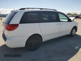 2008 Toyota Sienna CE with VIN 5TDZK23C08S220444, listed as a Copart auction lot 56573755 with 168,584 mi miles and Clean Title. Bid and sale history available at DreamBid. Image 3.