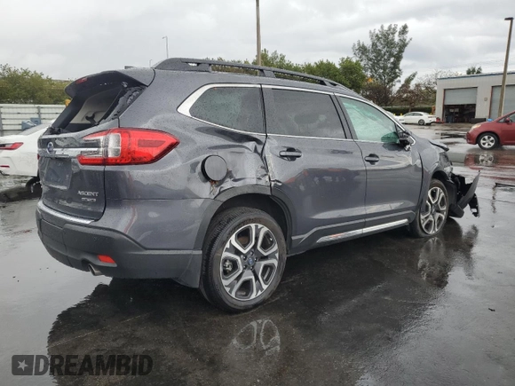 2024 Subaru Ascent Limited с VIN 4S4WMAUD8R3436460, выставлен на аукционе Copart как лот 52411215 с пробегом 11 650 миль миль и На запчасти • Non repairable. История ставок и продаж доступна на DreamBid. Изображение 3.