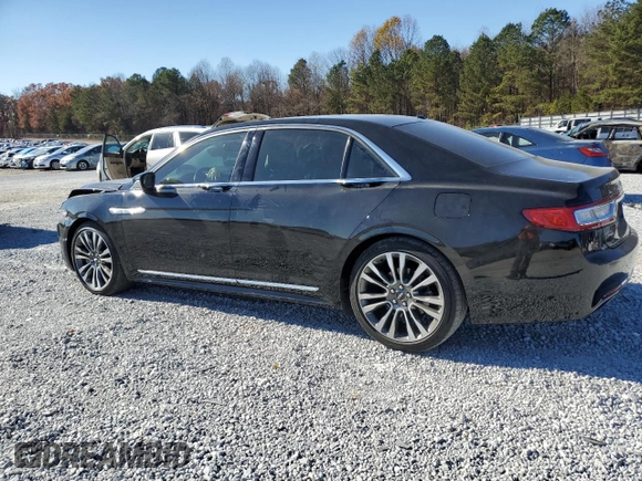 2017 Lincoln Continental Reserve with VIN 1LN6L9RP3H5600933, listed as a Copart auction lot 83584144 with 23,225 mi miles and Salvage Title. Bid and sale history available at carsss.com. Image 2.