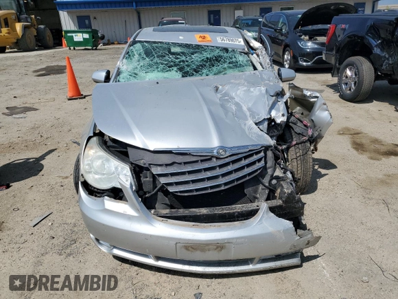 2010 Chrysler Sebring Limited with VIN 1C3CC5FDXAN162044, listed as a Copart auction lot 56789075 with Not provided miles and Non repairable. Bid and sale history available at DreamBid. Image 5.
