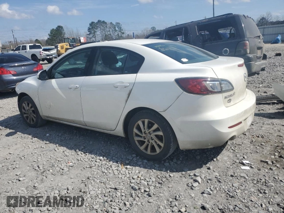 2012 Mazda 3 i Touring with VIN JM1BL1V77C1595584, listed as a Copart auction lot 47190735 with 138,987 mi miles and Salvage Title. Bid and sale history available at DreamBid. Image 2.