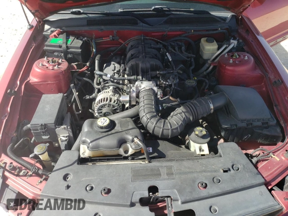 2007 Ford Mustang Deluxe with VIN 1ZVFT80N875310371, listed as a Copart auction lot 46859605 with 163,219 mi miles and Salvage Title. Bid and sale history available at carsss.com. Image 11.