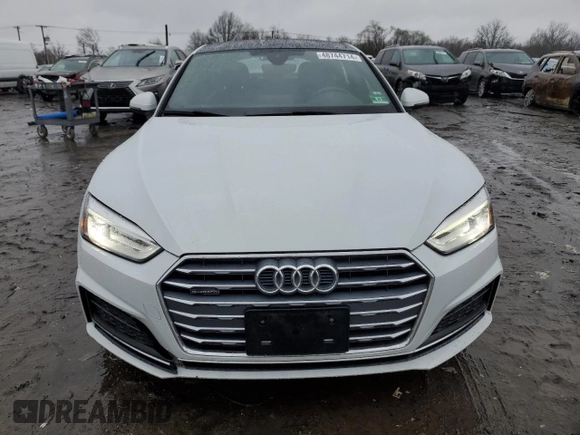2018 Audi A5 Sportback Premium with VIN WAUDNCF54JA132582, listed as a Copart auction lot 48744714 with 60,921 mi miles. Bid and sale history available at carsss.com. Image 5.