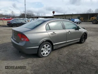 2008 Honda Civic LX with VIN 2HGFA16578H305987, listed as a Copart auction lot 49383425 with 302,179 mi miles and Clean Title. Bid and sale history available at DreamBid. Image 3.