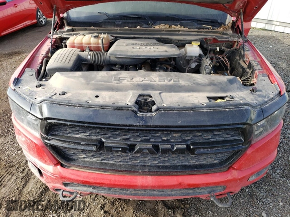 2020 Ram 1500 Big Horn with VIN 1C6SRFFM5LN180375, listed as a Copart auction lot 82192923 with 0 mi miles. Bid and sale history available at carsss.com. Image 11.
