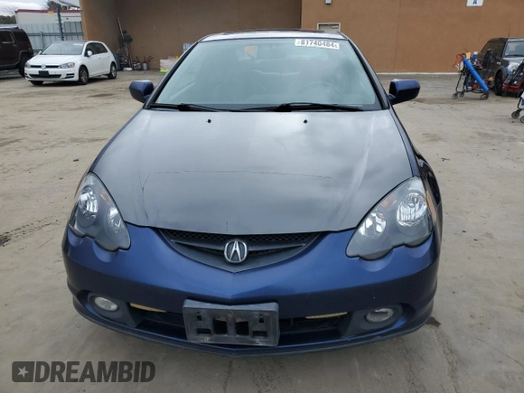2003 Acura RSX with VIN JH4DC54813C006056, listed as a Copart auction lot 81740484 with 181,090 mi miles and Salvage Title. Bid and sale history available at carsss.com. Image 5.