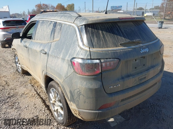 2023 Jeep Compass Latitude Lux with VIN 3C4NJDFN4PT521619, listed as a IAAI auction lot 40676656 with Not provided miles and . Bid and sale history available at DreamBid. Image 3.