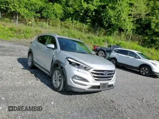2018 Hyundai Tucson SEL with VIN KM8J3CA49JU666942, listed as a Copart auction lot 58911095 with 73,839 mi miles and Salvage title. Bid and sale history available at DreamBid. Image 14.