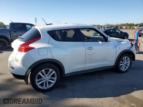 2014 Nissan Juke SL with VIN JN8AF5MV3ET355034, listed as a Copart auction lot 50761255 with 128,866 mi miles and Salvage title. Bid and sale history available at DreamBid. Image 3.
