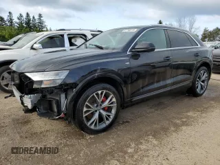 2019 Audi Q8 Prestige с VIN WA1FVAF1XKD031182, выставлен на аукционе Copart как лот 61795215 с пробегом 84 611 миль миль и Списание • Salvage title. История ставок и продаж доступна на DreamBid. Изображение 1.