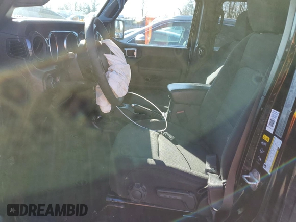 2023 Jeep Wrangler Sport S с VIN 1C4HJXDNXPW639055, выставлен на аукционе Copart как лот 48132415 с пробегом 50 853 миль миль и Списание • Salvage title. История ставок и продаж доступна на DreamBid. Изображение 7.