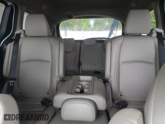 2019 Honda Odyssey EX-L with VIN 5FNRL6H76KB045998, listed as a Copart auction lot 51854455 with 42,558 mi miles and Salvage Title. Bid and sale history available at carsss.com. Image 10.