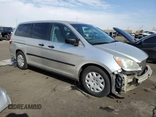 2006 Honda Odyssey LX with VIN 5FNRL38286B045963, listed as a Copart auction lot 45997815 with 121,328 mi miles and Salvage Title. Bid and sale history available at carsss.com. Image 4.
