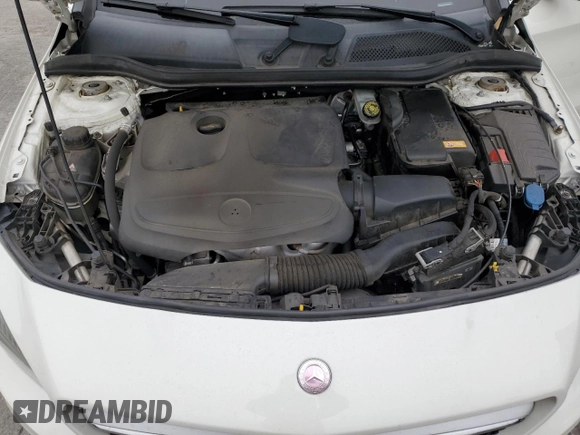 2016 Mercedes-Benz CLA 250 with VIN WDDSJ4GB3GN359737, listed as a Copart auction lot 59172405 with 201,220 mi miles and Salvage title. Bid and sale history available at DreamBid. Image 11.