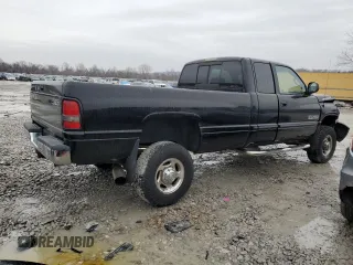2001 Dodge Ram 2500 with VIN 1B7KF23661J187680, listed as a Copart auction lot 43448855 with 0 mi miles and Clean Title. Bid and sale history available at carsss.com. Image 3.