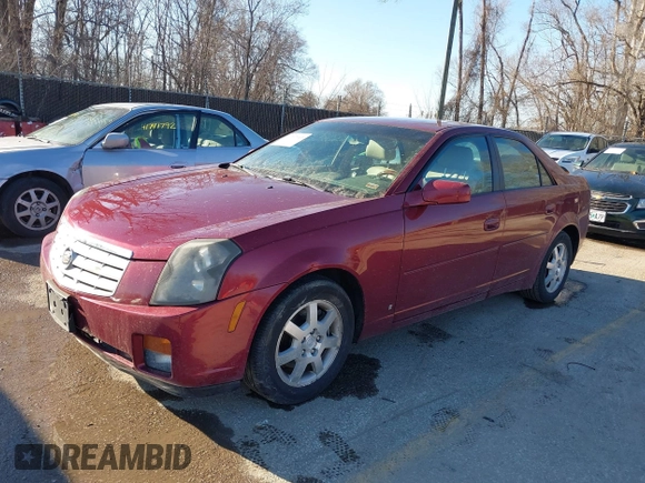 2006 Cadillac CTS with VIN 1G6DM57TX60149661, listed as a IAAI auction lot 41707163 with 108,218 mi miles. Bid and sale history available at carsss.com. Image 2.