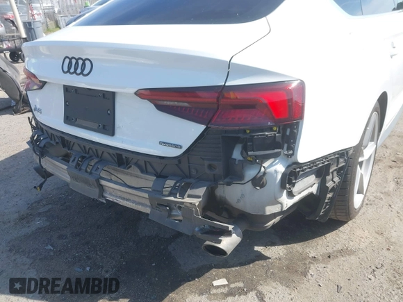2019 Audi A5 Sportback Premium with VIN WAUDNCF55KA023971, listed as a IAAI auction lot 41590436 with 78,824 mi miles. Bid and sale history available at carsss.com. Image 19.