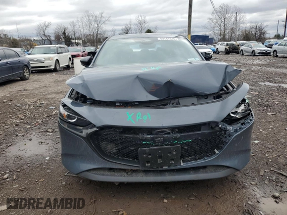 2024 Mazda 3 S Carbon Edition with VIN JM1BPBLM7R1656105, listed as a Copart auction lot 49141345 with 20,596 mi miles and Salvage title. Bid and sale history available at DreamBid. Image 5.