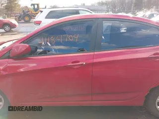 2013 Hyundai Accent GLS with VIN KMHCT4AE0DU498233, listed as a IAAI auction lot 41184704 with 1 mi miles. Bid and sale history available at carsss.com. Image 13.