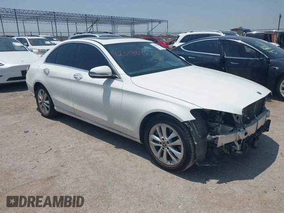 2019 Mercedes-Benz C 300 with VIN 55SWF8DB3KU304610, listed as a IAAI auction lot 42318044 with 92,854 mi miles and . Bid and sale history available at DreamBid. Image 1.