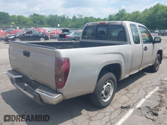 2005 Chevrolet Colorado LS ZQ8 with VIN 1GCCS196658105512, listed as a IAAI auction lot 42567652 with 221,852 mi miles and . Bid and sale history available at DreamBid. Image 4.