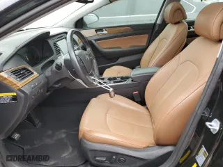 2015 Hyundai Sonata 2.4L Limited with VIN 5NPE34AF9FH066565, listed as a Copart auction lot 81133344 with 79,802 mi miles and Salvage Title. Bid and sale history available at carsss.com. Image 7.