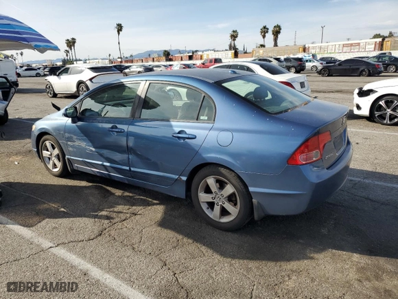 2008 Honda Civic Sdn EX-L with VIN 2HGFA16938H504117, listed as a Copart auction lot 48693755 with 146,984 mi miles and Salvage Title. Bid and sale history available at carsss.com. Image 2.