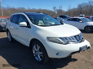 2009 Nissan Murano SL with VIN JN8AZ18W19W113804, listed as a IAAI auction lot 41802043 with 107,803 mi miles. Bid and sale history available at carsss.com. Image 18.