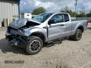 2021 Ford Ranger XL with VIN 1FTER1EH6MLD21416, listed as a Copart auction lot 51342155 with 3,901 mi miles and Non Repairable. Bid and sale history available at carsss.com. Image 1.
